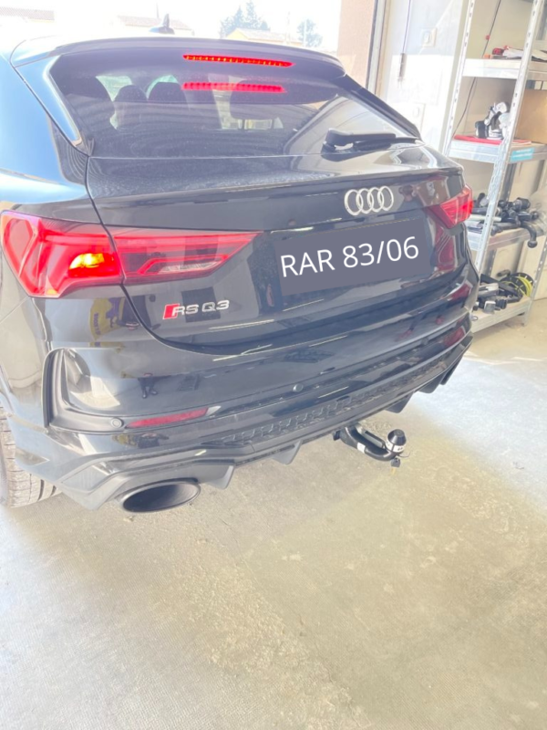 Pose d’attelage sur véhicules sportifs Audi (RS3, RSQ3…) : performance et utilité réunies à Fréjus – Image 3