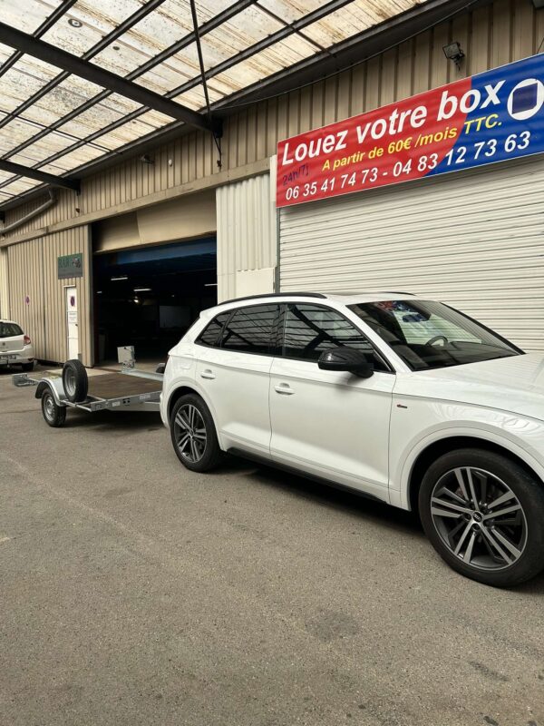 Remorque FRANC REV 250 basculante – L’alliée idéale des particuliers !