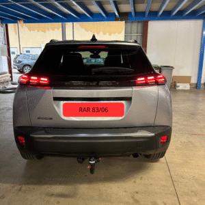 Montage d’attelage Peugeot 2008 à Fréjus – Alpes-Maritimes (06)